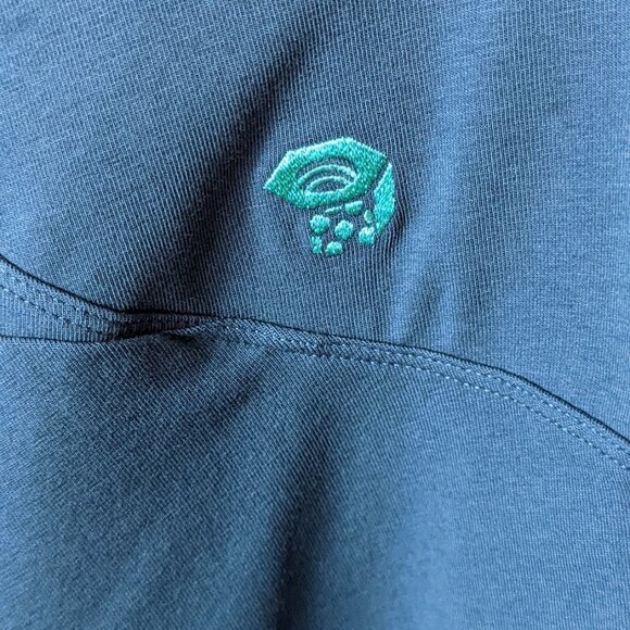 MOUNTAIN HARDWEAR Organic Cotton Stretch A-Line Athletic Skirt Slate Blue Sz XS - Picture 5 of 11